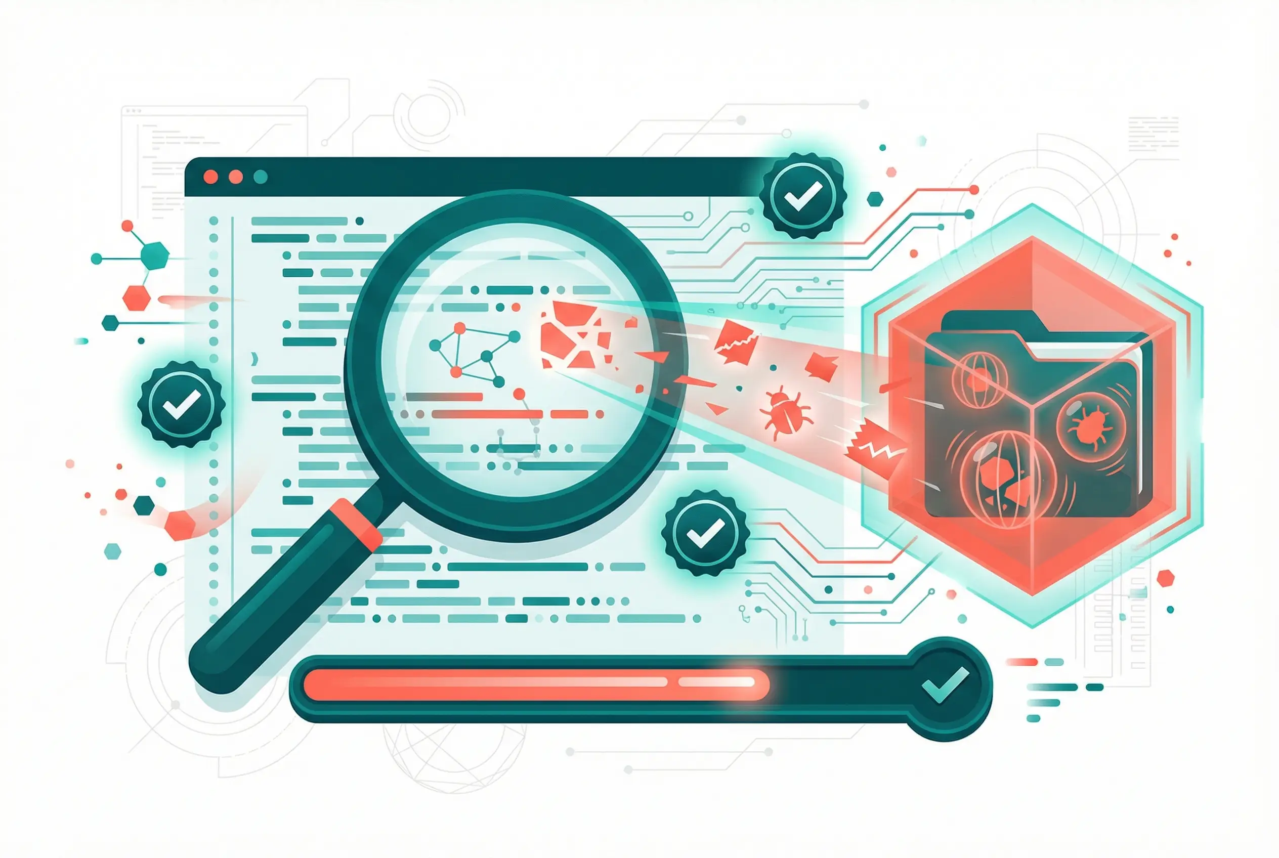 Automated malware scanning detecting and quarantining threats