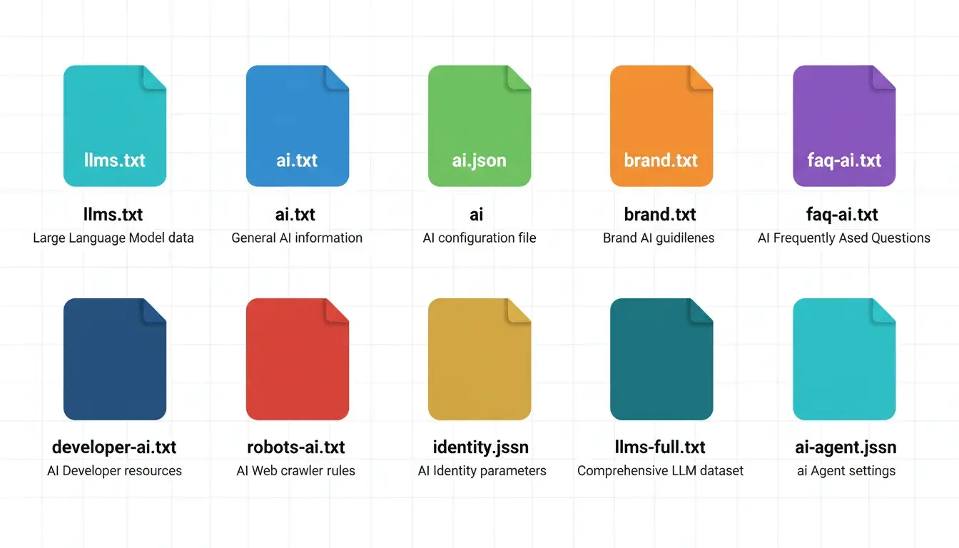 The 10 AI discovery file types that make your business visible to AI search engines