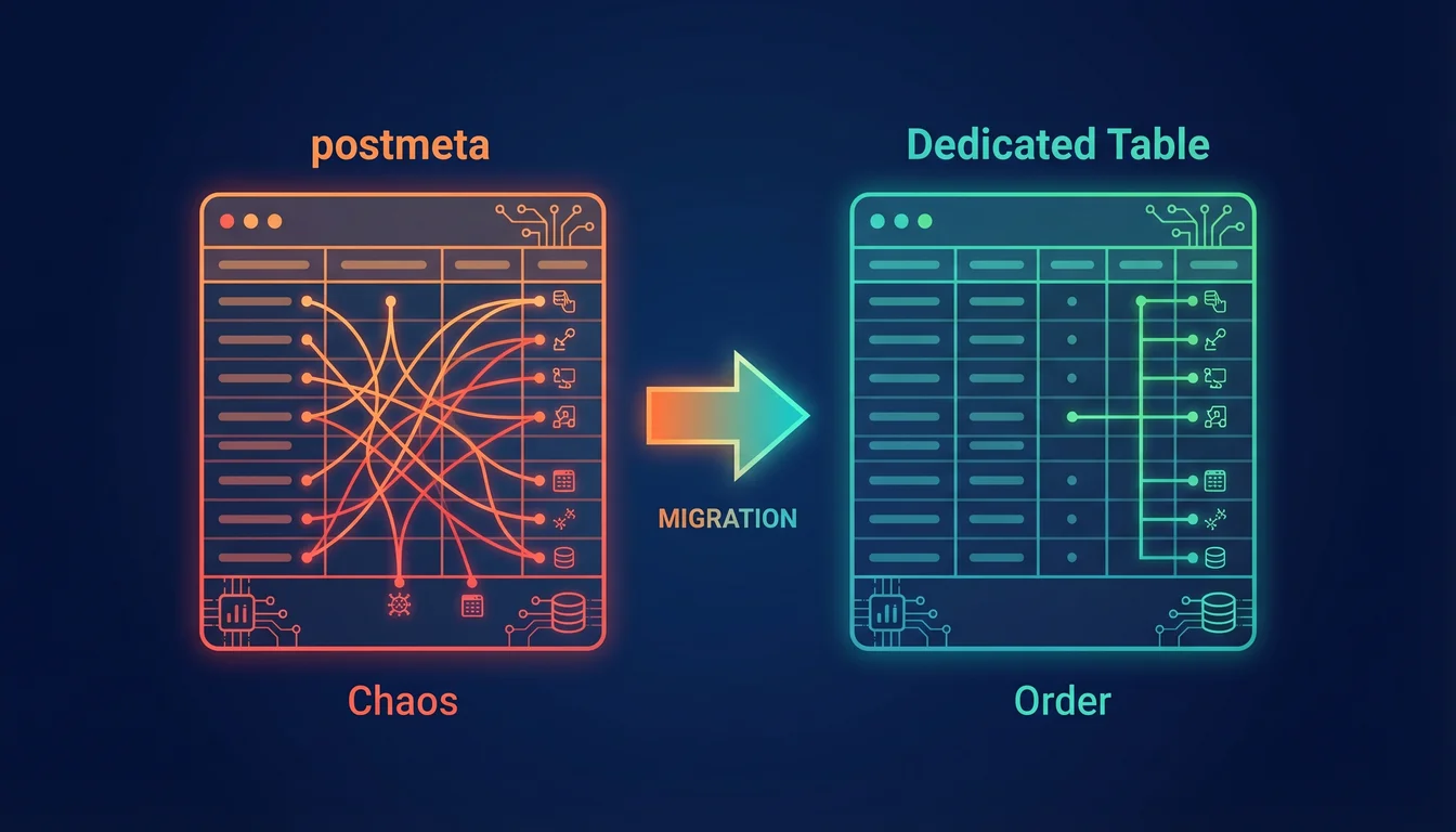 Illustration of server infrastructure with database connections showing real-time collaboration data flow patterns